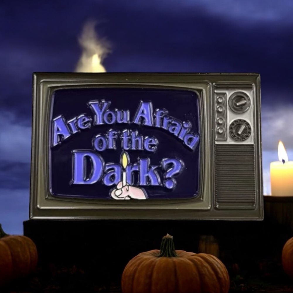 1pc Cute TV Are You Afraid Of The Dark Pin Enamel Fun Accessory for Jackets, Bag